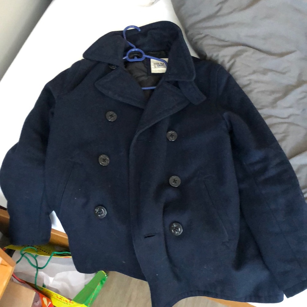 Waist high old navy pea coat